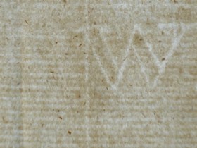 Wasserzeichen in Papier